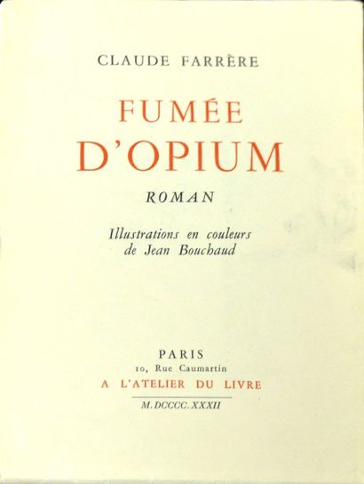 1932<br/>Claude FARRÈRE- Jean BOUCHAUD