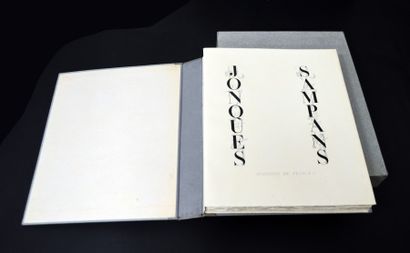 1945 JONQUES ET SAMPANS,
Horizons de France, Paris, 1945.
Introduction de A. Thomasi.
In-4...