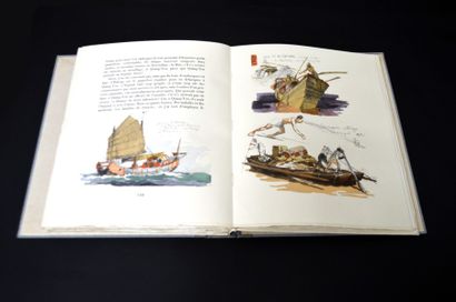 1945 JONQUES ET SAMPANS,
Horizons de France, Paris, 1945.
Introduction de A. Thomasi.
In-4...