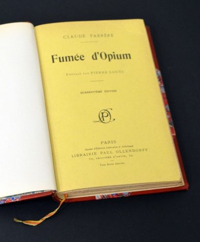 1948 UN PELERIN D'ANGKOR 49e édition / Calmann-Lévy
Claude Farrère.
FUMÉE D'OPIUM...