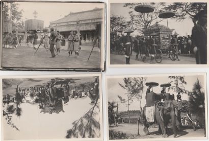 null 1920.
Un ensemble de 206 photographies d'Indochine de Gaston Leloup (de 1920...