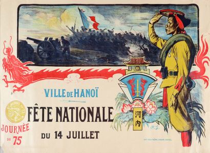 null 1915
Ville de Hanoï
Fête Nationale du 14 juillet (1915)
Illustration de Gustave...