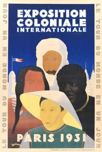 null Exposition Coloniale
Internationale
Paris 1931
Illustration de Jean Victor DESMEURES...