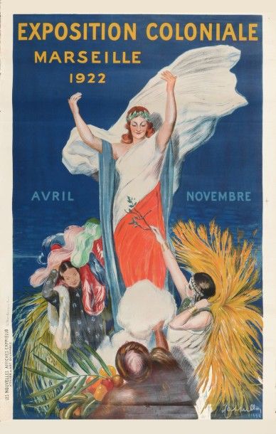 null Affiche Exposition Nationale Coloniale de Marseille (1922)
Illustration de Cappiello,...