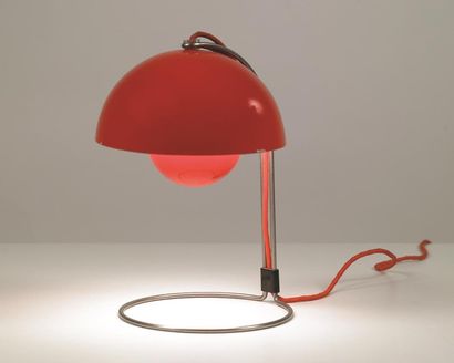 null Verner PANTON - Production Louis Poulsen Table light, c. 1971 33 x 22 cm Nous...