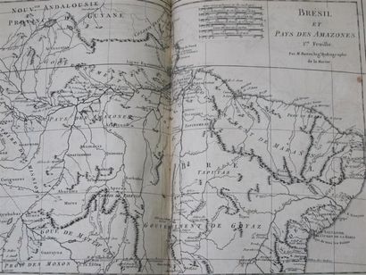 null Atlas encyclopédique, contenant la géographie ancienne, et quelques cartes sur...