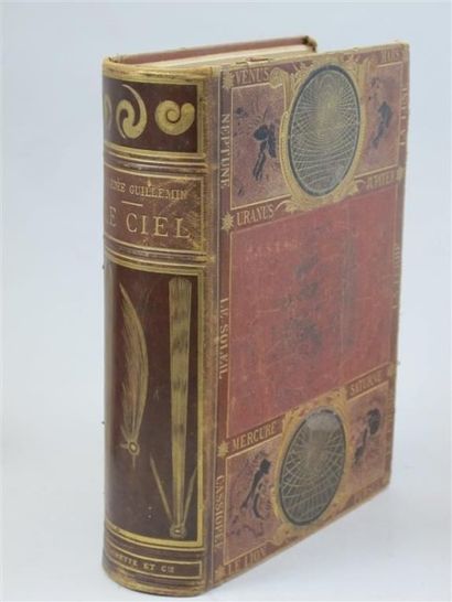 null Le Ciel.par Amédée Guillemin, 5e edt, Paris Hachette, 1877