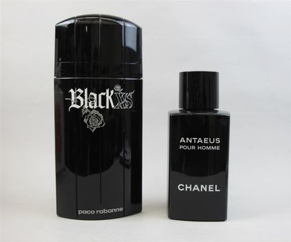 null Divers parfumeurs - lot comprenant le flacon "Antaeus" pour homme de Chanel...
