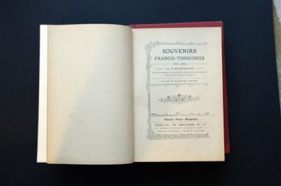 1903 Léon Xavier Girod Souvenirs franco-tonkinois...