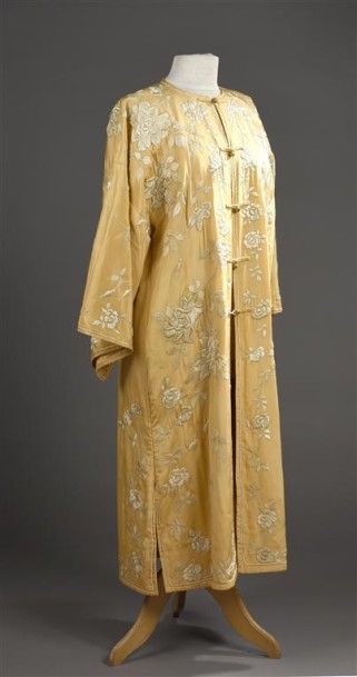 Kimono, Indochine, vers 1910, en crêpe de...