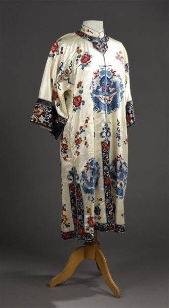 Manteau court de femme, Chine, début du XXe...