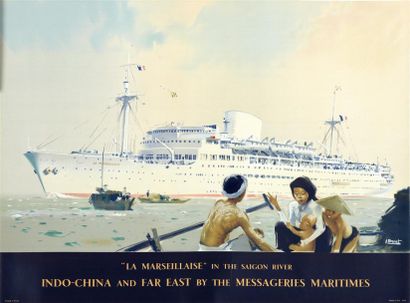 null 1949 La Marseillaise in the Saigon (Version anglaise de 1949) Illustration de...