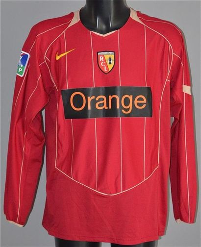 null Alou DIARRA n°23. Maillot du RC Lens pour la saison 2004-2005 de Ligue 1. Arrivé...