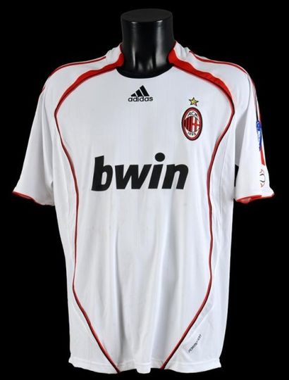 null Yoann GOURCUFF n°20. Maillot de l'AC Milan pour la Ligue des Champions 2006-2007....