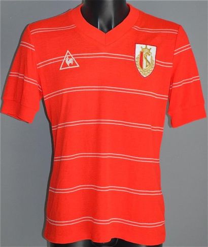 null Willy GEURTS n°14. Maillot porté avec le Standard Liège pour la rencontre du...