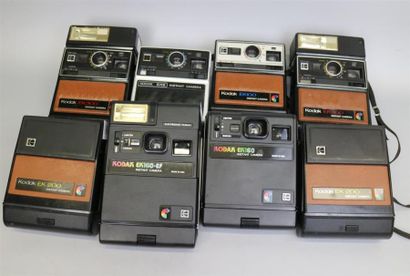 null Lot de 8 Kodak Instant Camera : EK160-EF, Kodak EK-300, KodakEK 100, 2 Kodak...