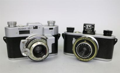 null Lot de 2 appareils photo : Kodak 35, objectif Kodak anastigmat Special F3,5...