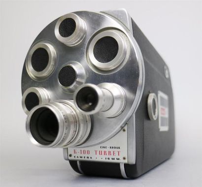 null Kodak K-100 Turret 16mm. Objectif Ektar II 25 mm 1:1.9.