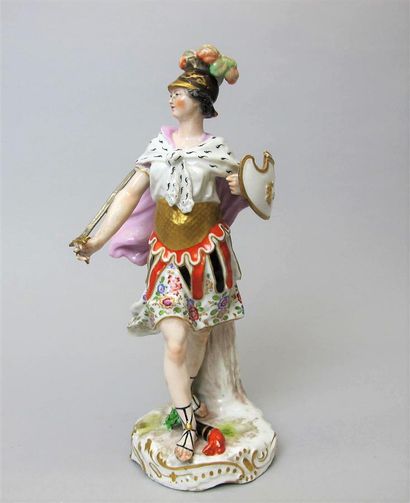 Samson. Figurine représentant Athéna, XIXe...