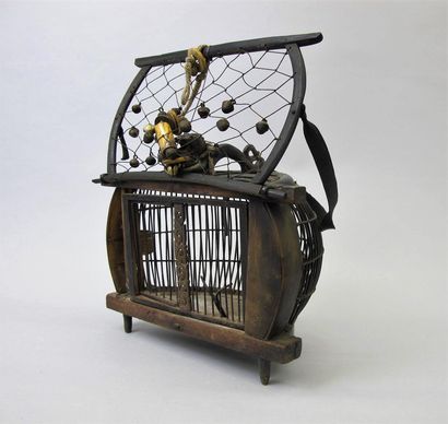 Cage à oiseaux. Asie du Sud-Est, fin du XIXème-début...