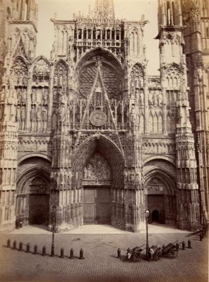 null P.-F. MATHIEU (18..-18..). Rouen Photographique. Circa 1860. Album de vingt...