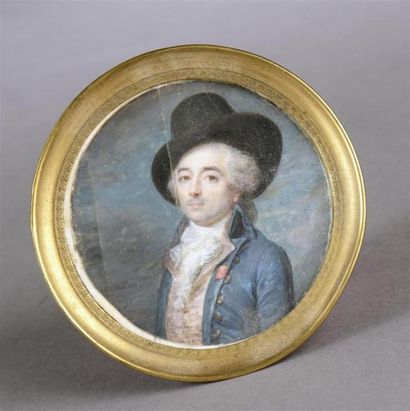null Jean-Baptiste-Jacques AUGUSTIN (Saint - Dié, 1759 - Paris, 1832). Portrait d'un...