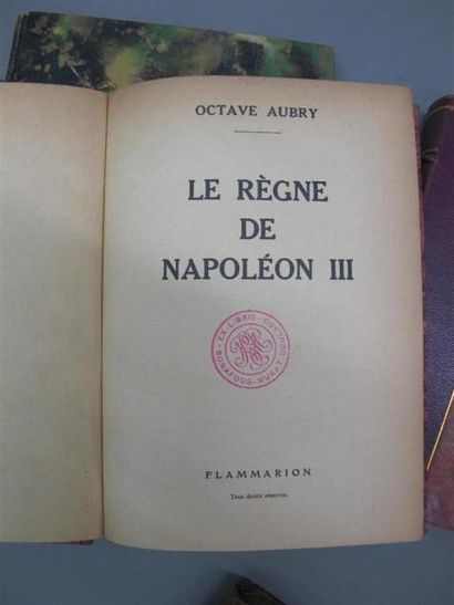 null Histoire et Bibliographie Napoléonienne & famille Murat - 28 volumes dont :...