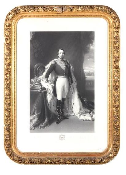 null Franz Xaver WINTERHALTER (1805-1873). SM Napoléon III, Empereur. Gravure en...