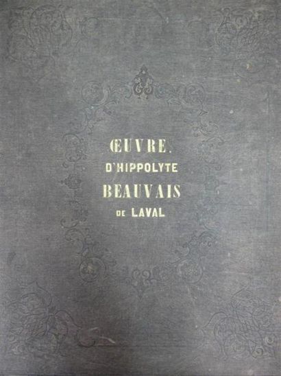 null Pierre-Ambroise RICHEBOURG (1810-1875). Oeuvres d'Hippolyte Beauvais de Laval....