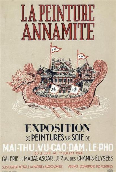 1944. La Peinture Annamite. Exposition de...
