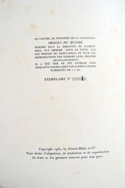 null 1930
Albert Sarrault
Images du monde. Indochine.
Editions Firmin Didot, 1930....