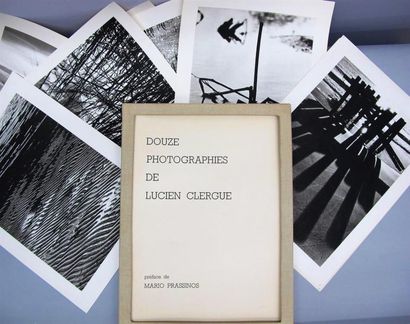Lucien CLERGUE. DOUZE PHOTOGRAPHIES. Préface...