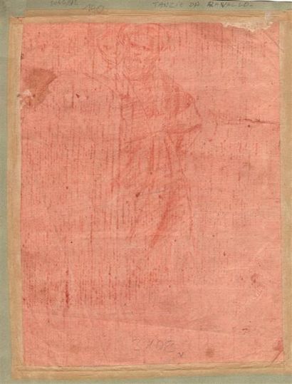 null Entourage de TANZIO DA VARALLO (1575-1635).
Saint en extase au verso, au recto...
