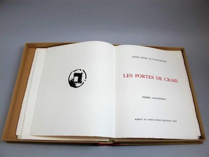 null PIEYRE DE MANDIARGUES (André). Les Portes de craie. Paris, R et L Dutrou, 1989....