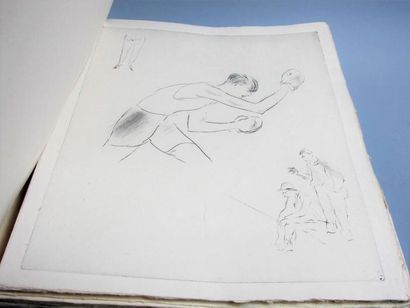 null COLETTE. Chéri. Imprimé pour l'artiste et ses amis, 1929. In-4, en feuilles,...