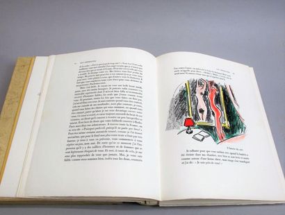 null MONTHERLANT (Henry de). Les Lépreuses. Paris, NRF, 1947. In-folio, en feuilles,...