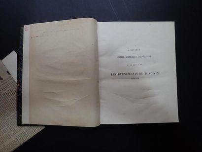 null 1879	
JEAN DUPUIS
LES EVENEMENTS DU TONG-KIN , 1872-1873, 
Mémoires de la société...