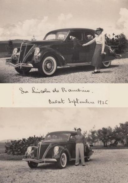 null L'ALBUM PHOTOGRAPHIQUE INTIME DE NAM PHUONG 
ET SA FAMILLE DE 1935 A 1939.
Il...