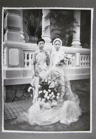 null 1936	
FERNAND NADAL
ALBUM DE 111 PHOTOGRAPHIES D'UN DOUBLE MARIAGE CATHOLIQUE...