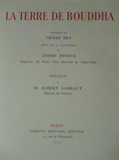 1923	
PIERRE REY - ANDRE JOYEUX
LA TERRE...