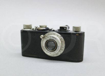 null Leica I (1931), boitier n°65366, objectif Elmar 3.5/50 mm.
