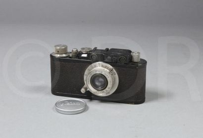 null Leica II (1932), boitier n°98538. Objectif Elmar 3.5/50mm, n°155871, avec bouchon...