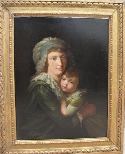 null Pierre Joseph Célestin FRANCOIS (1759-1851), école belge
Portrait de sa soeur...