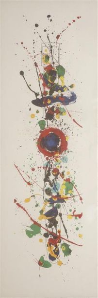 null Sam FRANCIS (1923-1994) Swatch Art Special
Lithographie en couleurs sur papier...