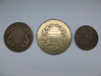null Exposition coloniale de Paris 1931. Indochine. Médaille par Lindauer. Paris....