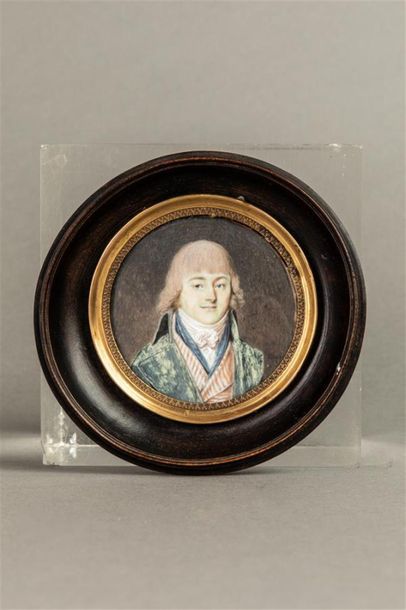 Pierre Jean BOQUET (1751-1817) 
Portrait...