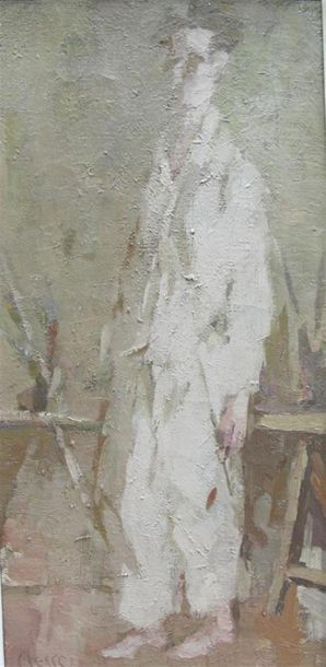 null Louis CLESSE (1889-1961)
Autoportrait
Huile sur toile
80 x 40 cm