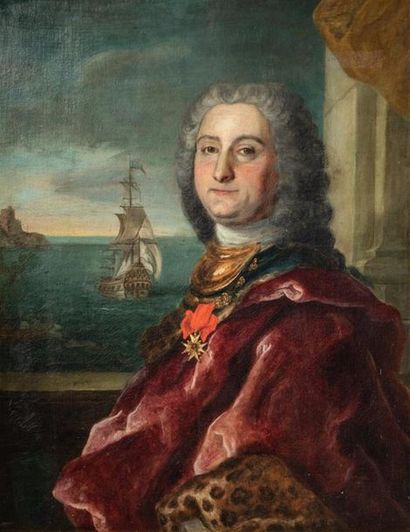 null Ecole française du XVIIIe siècle		
Portrait de Charles-Michel de Karuel, marquis...