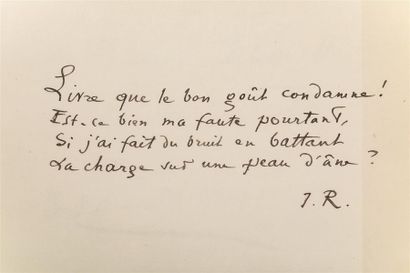 null Jean RICHEPIN. Les Blasphèmes. Paris, Dreyfous, 1884. In-4, maroquin janséniste...