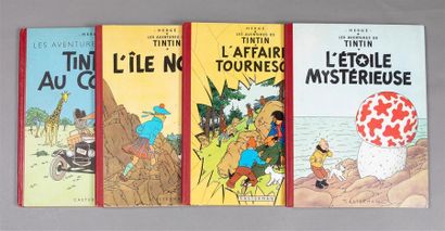 null Hergé. TINTIN 18.
L'affaire Tournesol EO.
Edition originale française de 1956,...